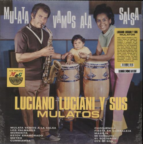 Luciano Luciani Mulata Vamos Ala Salsa - RSD 2022 - Sealed vinyl LP album (LP record) UK 4U3LPMU788865