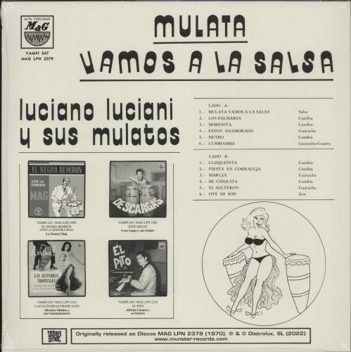 Luciano Luciani Mulata Vamos Ala Salsa - RSD 2022 - Sealed vinyl LP album (LP record) UK 4U3LPMU788865