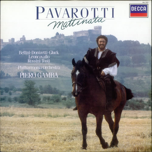 Luciano Pavarotti Mattinata vinyl LP album (LP record) UK PAVLPMA531856