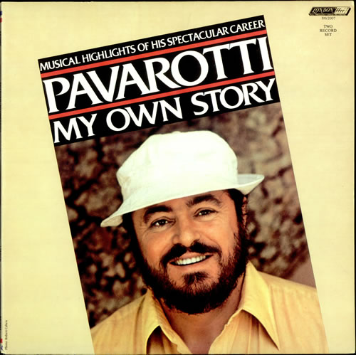 Luciano Pavarotti My Own Story + Autograph 2-LP vinyl record set (Double LP Album) UK PAV2LMY521992