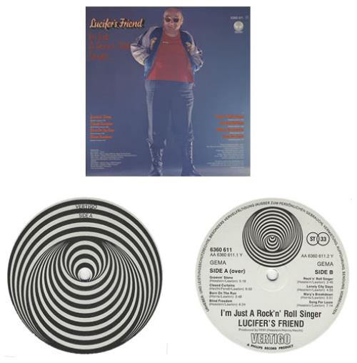 Lucifer's Friend I'm Just A Rock 'n' Roll Singer vinyl LP album (LP record) German LF6LPIM399321