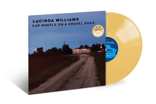 Lucinda Williams Car Wheels On A Gravel Road - Yellow Vinyl - Sealed vinyl LP album (LP record) US LWILPCA825002