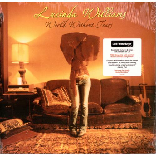 Lucinda Williams World Without Tears 2-LP vinyl record set (Double LP Album) US LWI2LWO415274