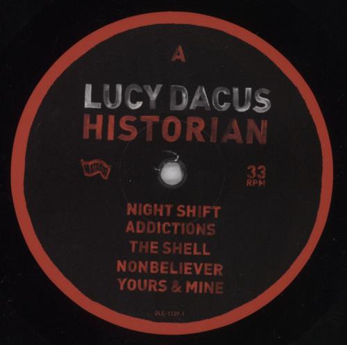 Lucy Dacus Historian vinyl LP album (LP record) US 53MLPHI815140