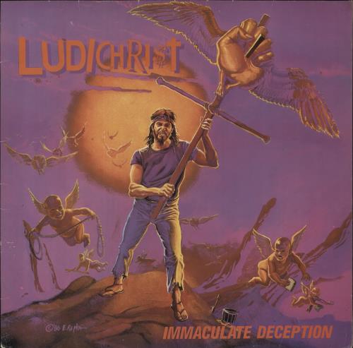 Ludichrist Immaculate Deception vinyl LP album (LP record) German L5HLPIM834687