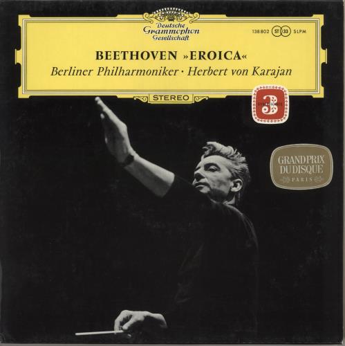 Ludwig Van Beethoven �Eroica� vinyl LP album (LP record) German LVBLPER736801