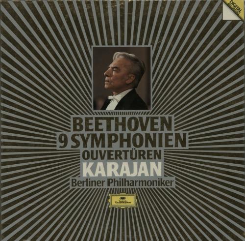 Ludwig Van Beethoven Beethoven: 9 Symphonien, Ouvert�ren Vinyl Box Set German LVBVXBE655246