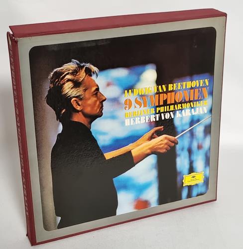 Ludwig Van Beethoven Beethoven: 9 Symphonien Vinyl Box Set German LVBVXBE656221