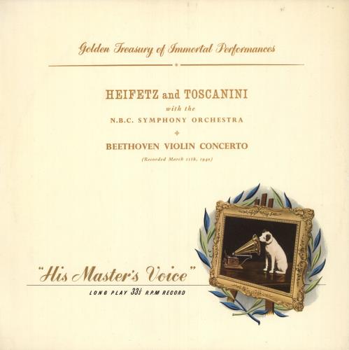 Ludwig Van Beethoven Beethoven: Concerto In D Major, Op.61 vinyl LP album (LP record) UK LVBLPBE742015