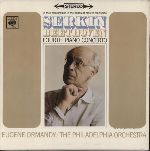 Ludwig Van Beethoven Beethoven: Fourth Piano Concerto vinyl LP album (LP record) UK LVBLPBE871354