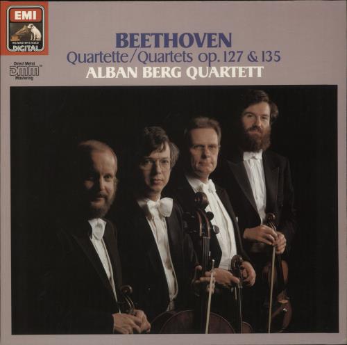 Ludwig Van Beethoven Beethoven: Quartette / Quartets Op.127 & 135 vinyl LP album (LP record) German LVBLPBE877798
