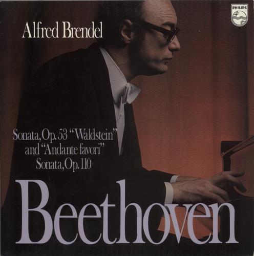 Ludwig Van Beethoven Beethoven: Sonata, Op. 53 "Waldstein" And "Andante Favori", Sonata, Op. 110 vinyl LP album (LP record) Dutch LVBLPBE878233