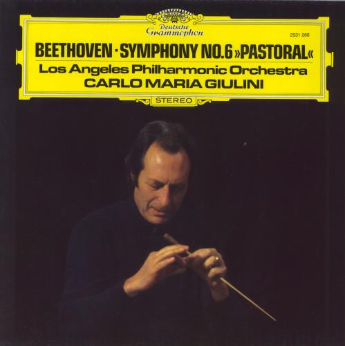 Ludwig Van Beethoven Beethoven: Symphony No.6 "Pastoral" vinyl LP album (LP record) German LVBLPBE831032