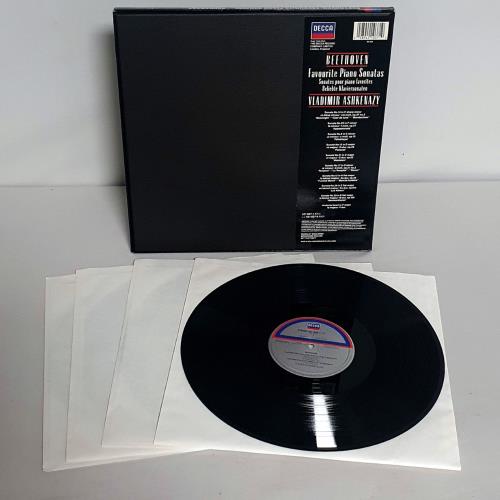 Ludwig Van Beethoven Favourite Piano Sonatas Vinyl Box Set Dutch LVBVXFA761703