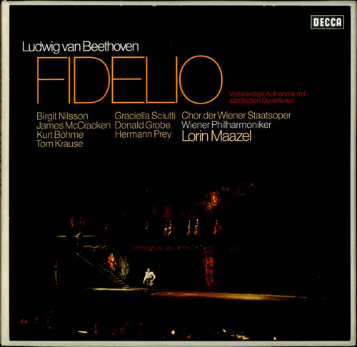 Ludwig Van Beethoven Fidelio Vinyl Box Set German LVBVXFI536351