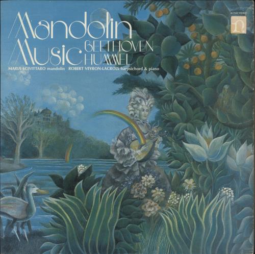 Ludwig Van Beethoven Mandolin Music vinyl LP album (LP record) US LVBLPMA701442