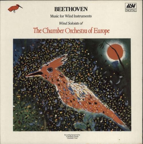 Ludwig Van Beethoven Music For Wind Instruments vinyl LP album (LP record) UK LVBLPMU775367