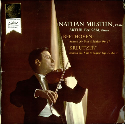 Ludwig Van Beethoven Sonata No. 9 in A major 'Kreutzer' / Sonata No. 8 in G major vinyl LP album (LP record) UK LVBLPSO526597