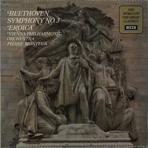 Ludwig Van Beethoven Symphony No. 3 in E Flat, Op. 55 - 'Eroica' vinyl LP album (LP record) UK LVBLPSY638298