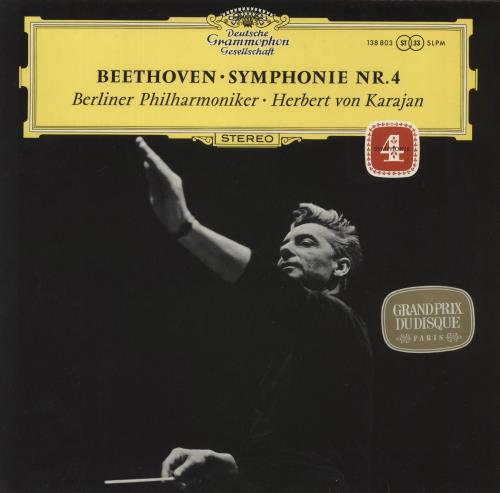 Ludwig Van Beethoven Symphony No. 4 in B-flat Op. 60 vinyl LP album (LP record) German LVBLPSY867449