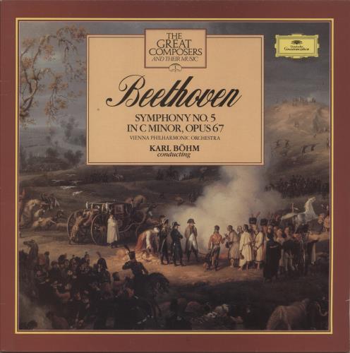Ludwig Van Beethoven Symphony No. 5 In C Minor, Op. 67 + Magazine vinyl LP album (LP record) UK LVBLPSY875092