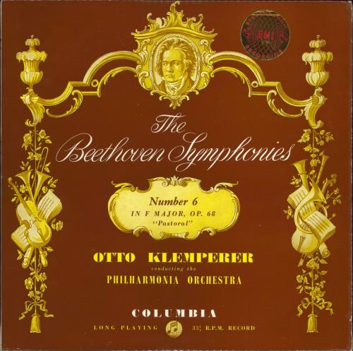 Ludwig Van Beethoven Symphony No. 6 in F major 'Pastoral' - 3rd vinyl LP album (LP record) UK LVBLPSY535002