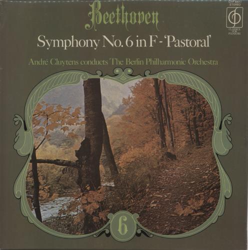 Ludwig Van Beethoven Symphony No. 6 in F vinyl LP album (LP record) UK LVBLPSY882348