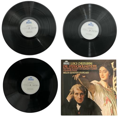 Luigi Cherubini Cherubini: Die Streichquartette Vinyl Box Set German L0IVXCH858160
