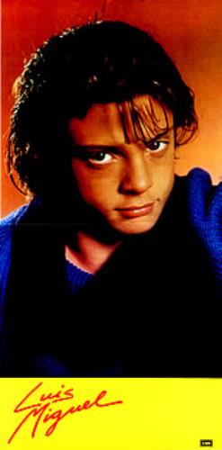 Luis Miguel 14 Grandes Exitos + poster vinyl LP album (LP record) Mexican LUILPGR233371