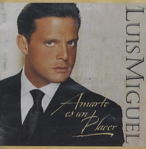 Luis Miguel Amarte Es Un Placer CD album (CDLP) Colombian LUICDAM237123
