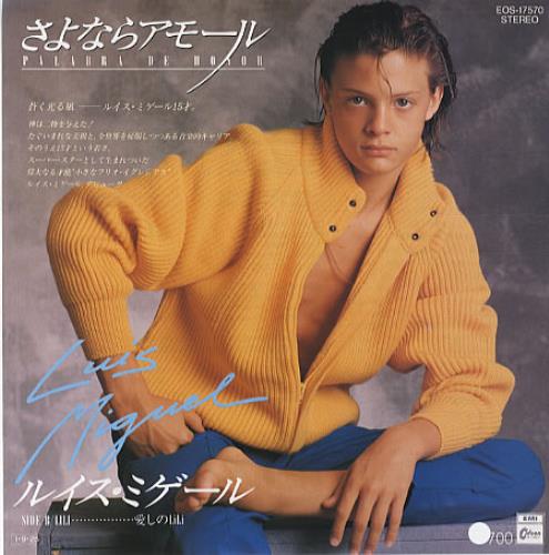 Luis Miguel Palabra De Honor 7" vinyl single (7 inch record / 45) Japanese LUI07PA342406