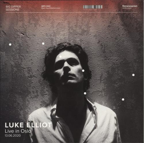 Luke Elliot Live In Oslo 13.06.2020 vinyl LP album (LP record) Norwegian -0KLPLI887300