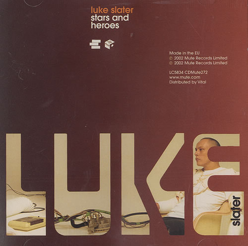 Luke Slater Stars And Heroes CD single (CD5 / 5") UK L.SC5ST491764
