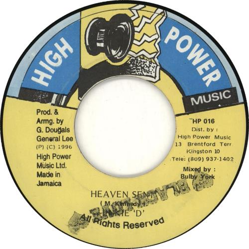 Lukie 'D' Heaven Sent 7" vinyl single (7 inch record / 45) Jamaican Q5K07HE707961