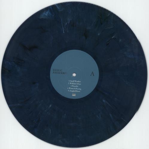 Luluc Passerby - Teal Marble Vinyl - Autographed Lithograph vinyl LP album (LP record) US 413LPPA873545