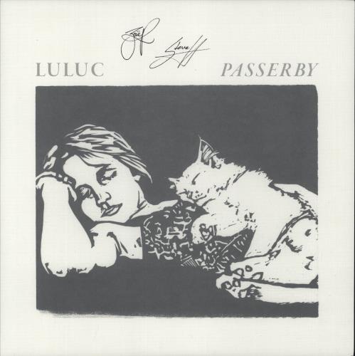 Luluc Passerby - Teal Marble Vinyl - Autographed Lithograph vinyl LP album (LP record) US 413LPPA873545