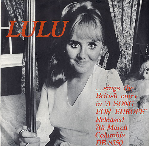 Lulu Boom Bang-A-Bang - p/s - Factory Sample 7" vinyl single (7 inch record / 45) UK LUL07BO588592