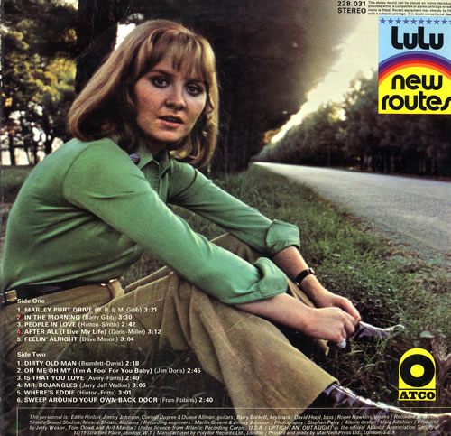 Lulu New Routes vinyl LP album (LP record) UK LULLPNE551749