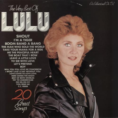 Lulu The Very Best Of Lulu vinyl LP album (LP record) UK LULLPTH240289