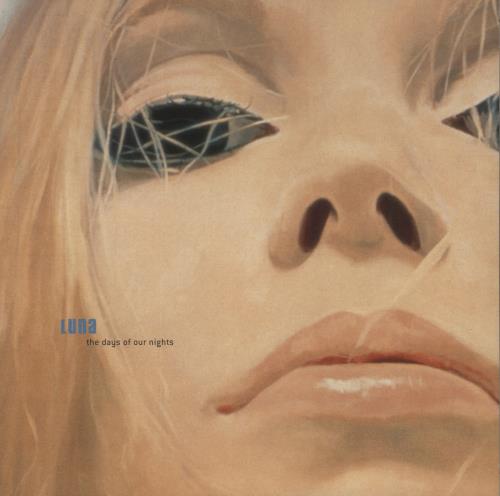 Luna The Days Of Our Nights - White Vinyl vinyl LP album (LP record) UK LUNLPTH879883