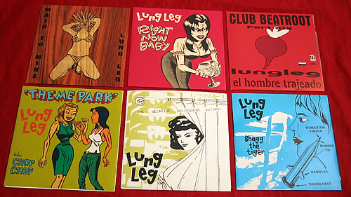 Lung Leg Quantity of 7" Singles 7" vinyl single (7 inch record / 45) UK LNL07QU402229