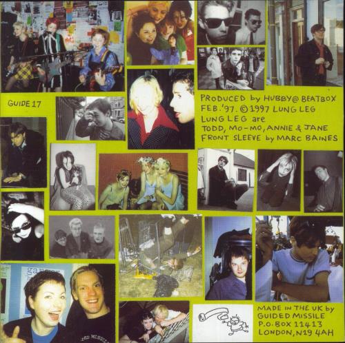 Lung Leg Theme Park 7" vinyl single (7 inch record / 45) UK LNL07TH855646