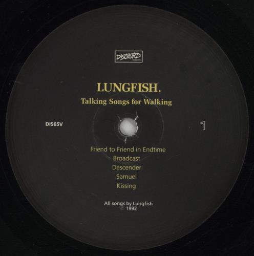 Lungfish Talking Songs For Walking vinyl LP album (LP record) US L0PLPTA863966
