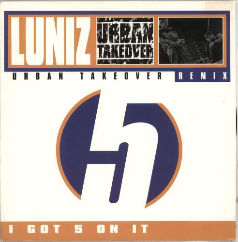 Luniz I Got 5 On It 12" vinyl single (12 inch record / Maxi-single) UK LNZ12IG712338