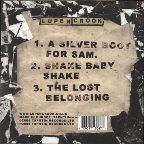 Lupen Crook A Silver Boot For Sam - Parts 1 & 2 7" vinyl single (7 inch record / 45) UK LD907AS717379