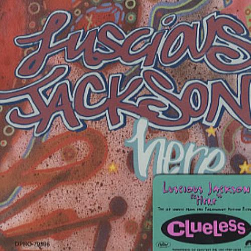Luscious Jackson Here CD single (CD5 / 5") US LJKC5HE319671