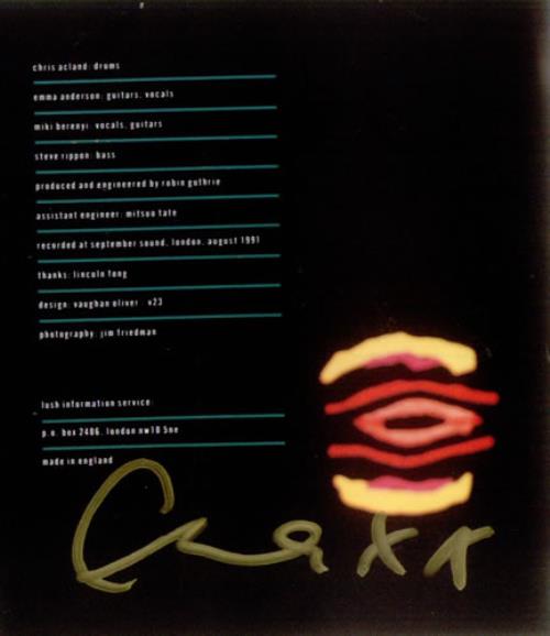 Lush Black Spring - Autographed CD single (CD5 / 5") UK LUSC5BL537814
