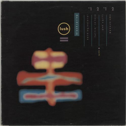 Lush Black Spring - EX 12" vinyl single (12 inch record / Maxi-single) UK LUS12BL302614