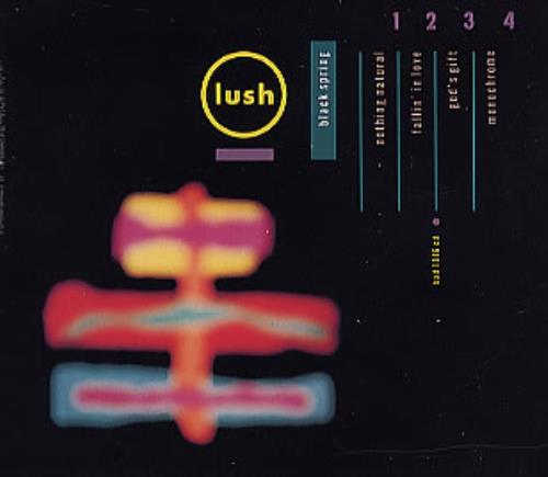 Lush Black Spring CD single (CD5 / 5") UK LUSC5BL82902