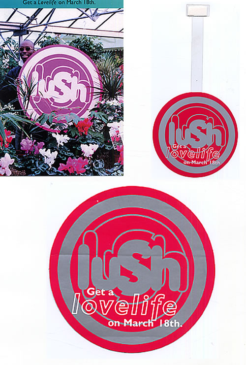Lush Get A Lovelife memorabilia UK LUSMMGE331412